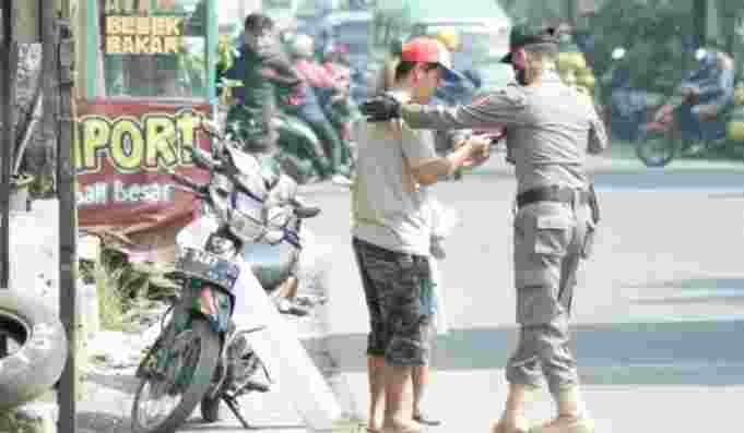 Satpol PP Kota Bandung Tindak 47 Pelanggar PPKM Darurat