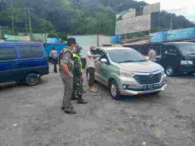 7 Hari Penerapan PPKM Darurat di Cianjur, 155 Kendaraan Diputar Balik