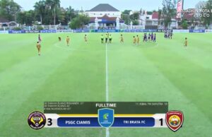 PSGC Ciamis Bekuk Tri Brata Rafflesia FC 3-1, Naik ke Posisi Runner-Up Klasemen Sementara Liga Nusantara