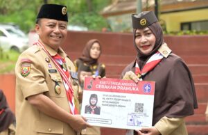Hetty Puspitawati Sudarsono Resmi Pimpin Kwarcab Pramuka Kota Banjar 2026–2031