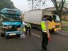 Dua Minibus Tabrakan di Jalan Siliwangi Banjar, Satu Pengemudi Luka-Luka