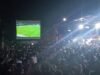 Ribuan Boboth Ramaikan Nobar Persib vs PSM di Halaman Mapolres Banjar