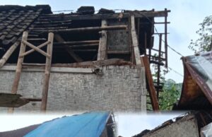 Rumah Penyandang Disabilitas di Cisaga Diperbaiki, Bupati Herdiat Serahkan Bantuan Rutilahu