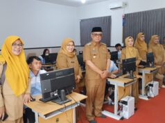 Walikota Banjar Tinjau Pelatihan Kerja Berbasis Kompetensi di SMKN 4 Banjar