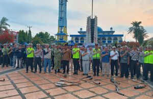 Wujudkan Kota Aman dan Nyaman, Polres Banjar dan Komunitas Otomotif Deklarasi Anti Knalpot Brong