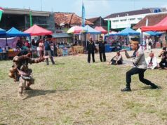 Kapolres Banjar Turun ke Arena Kaul Padungdung, Aksi Jurus Bangau Hidupkan Semarak Hajat Bumi