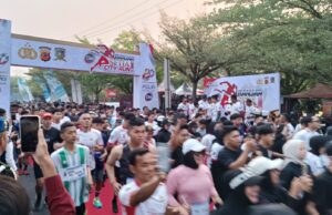 Semarak Hari Bhayangkara ke-80, 1.100 Pelari Ramaikan Banjar Setia City Run 5K