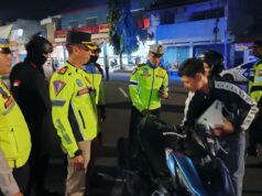 Razia Gabungan Polres Banjar Sasar Knalpot Brong dan Antisipasi Kejahatan Jalanan