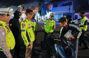 Razia Gabungan Polres Banjar Sasar Knalpot Brong dan Antisipasi Kejahatan Jalanan
