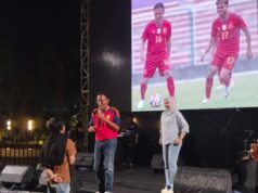 Bupati Herdiat Meriahkan Nobar Piala Dunia di Alun-Alun Ciamis, Sisipkan Guyonan Soal Loyalitas ASN