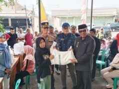 Bantuan Pangan Beras Tahap Dua Disalurkan, 487 KPM di Karangpanimbal Banjar Terima 30 Kilogram