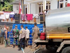 BPBD Kota Banjar Salurkan Bantuan Air Bersih ke Dua Wilayah Terdampak Kemarau