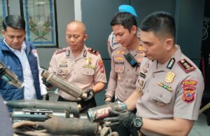 Polres Ciamis Sita 152 Knalpot Brong, Ungkap 7 Kasus Narkoba selama Agustus 2026