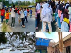 Mahasiswa KKN Universitas Islam Darussalam Ciamis Sulap Jalan Sepi jadi Ruang Aktifitas Warga