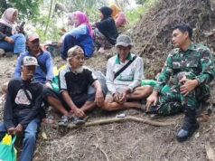 Dandim Pangandaran Salurkan Bantuan untuk Warga Terdampak Ambruknya Jembatan Pongpet