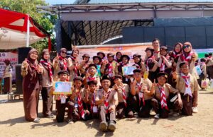Dua Regu MI Bojongjati Juara 1 LT-2 Pramuka Pangandaran