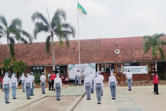 Kejurcab Forbasi Kota Banjar 2026 Digelar, Puluhan Pasukan Pelajar Adu Ketangkasan Baris-Berbaris