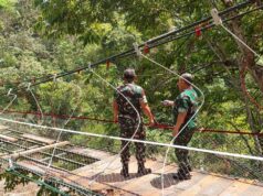 KSAD Sebut Pembangunan Permanen Jembatan Pongpet Butuh Anggaran Besar