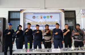 Lapas Banjar Gelar Razia Gabungan, Tiga Handphone dan Sejumlah Barang Terlarang Diamankan