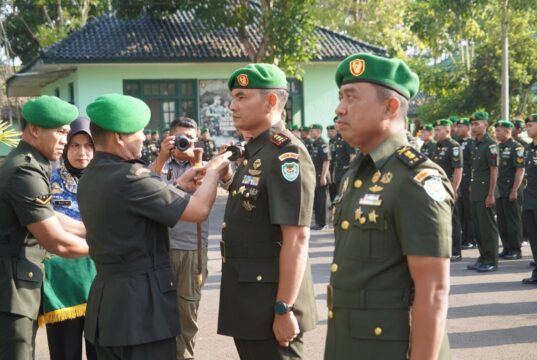 Dandim 0625/Pangandaran Berganti, Eko Novandy Jabat Komandan Baru