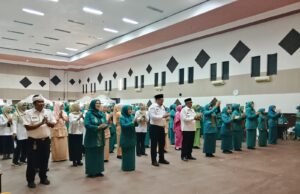 HKG PKK ke-54, Hetti Sudarsono Luncurkan Lagu dan Senam Banjar Masagi