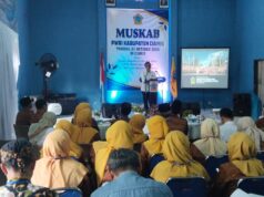 Hadiri Muscab PWRI Ciamis, Bupati Herdiat Dorong Pensiunan ASN Berkontribusi dalam Pembangunan Daerah