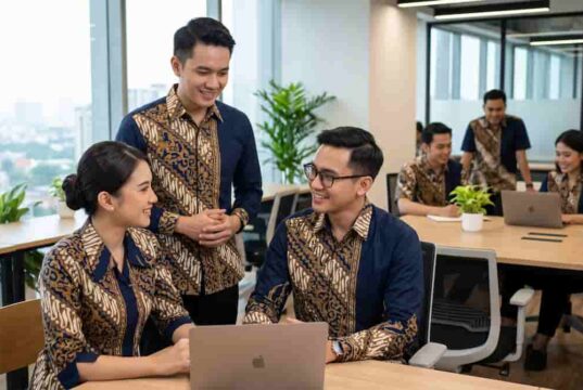 Seragam Batik Kantor Modern untuk Karyawan Korporat dan Kedinasan